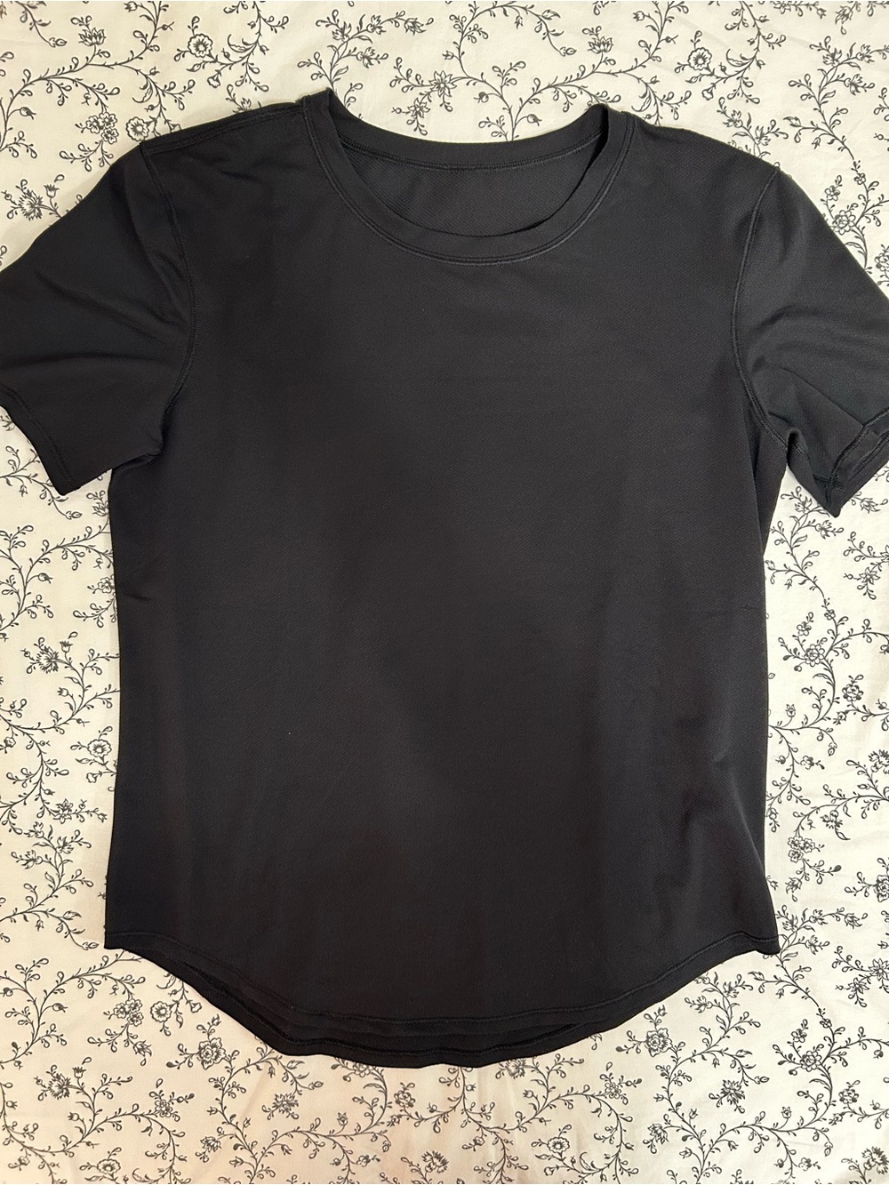 Lululemon Women's High-Neck Running and Training T-Shirt in Black